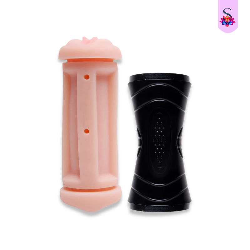 Masturbador Duplo Vagina e Boca