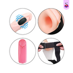 Cinta Peniana com Controle para Vibração