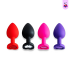 Plug Anal Médio de Silicone
