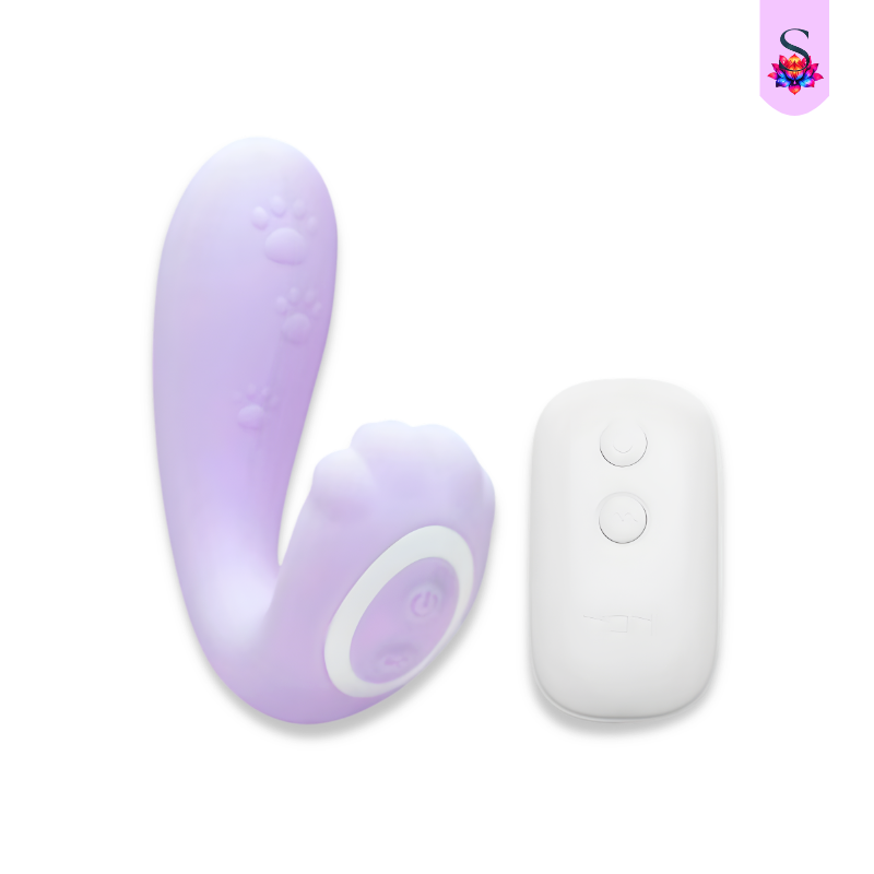 Vibrador e Sugador Gatinha Manhosa