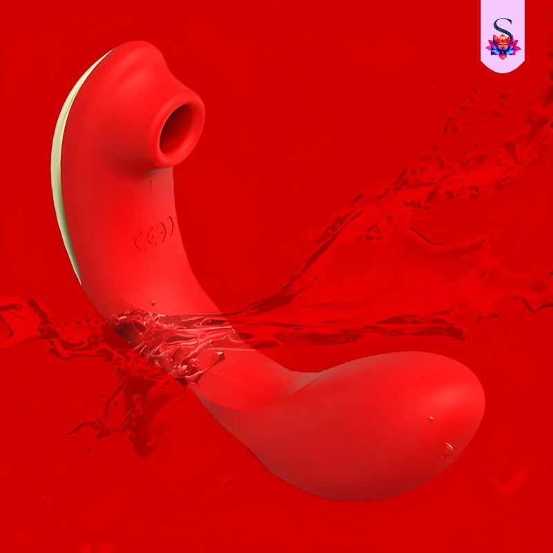 Luxe Vibrador e Sugador Articulável