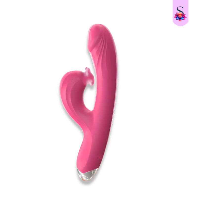 Delícia Dupla - Vibrador e Sugador