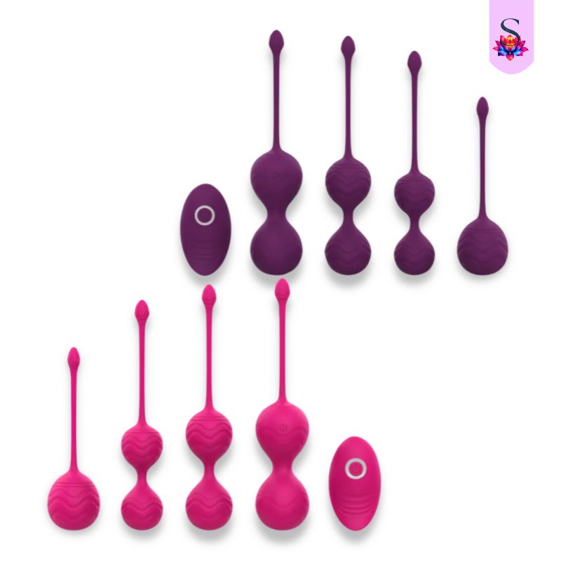 Kit Esferas de Pompoarismo - Com Controle Remoto