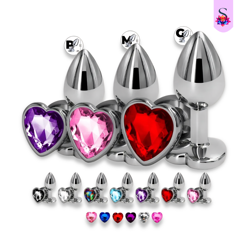 Kit de Plugs Base de Coração