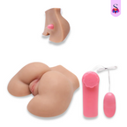 Masturbador Vibro Realístico com Formato de Bunda