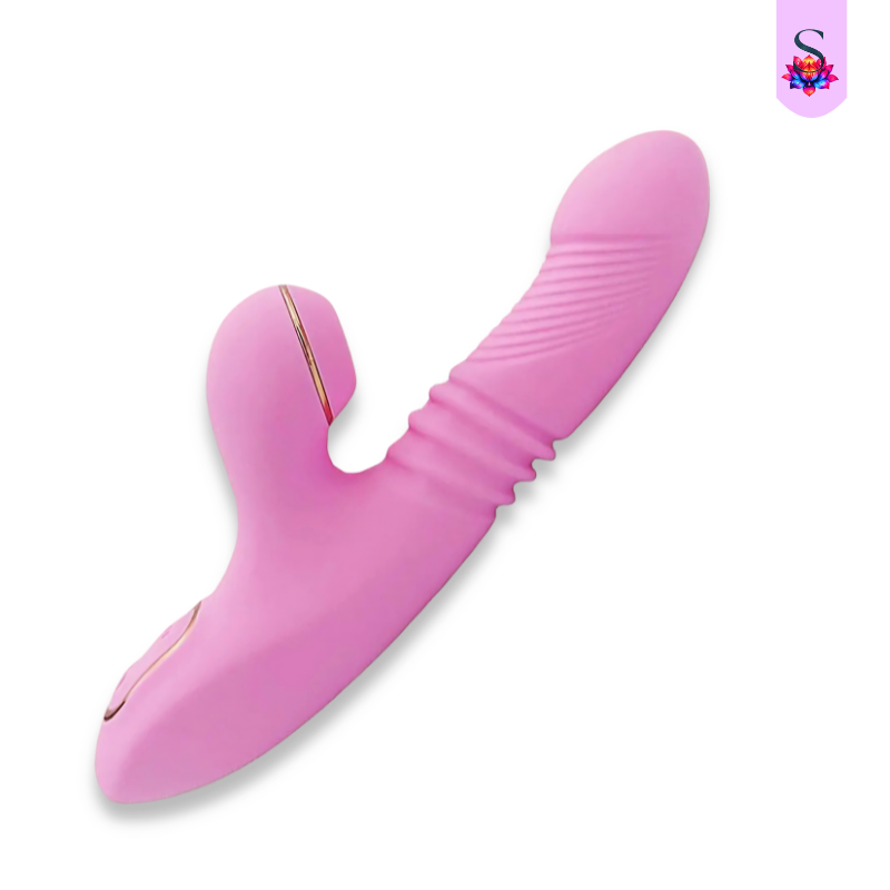 Completin - Vibrador Vai e Vem com Sucção