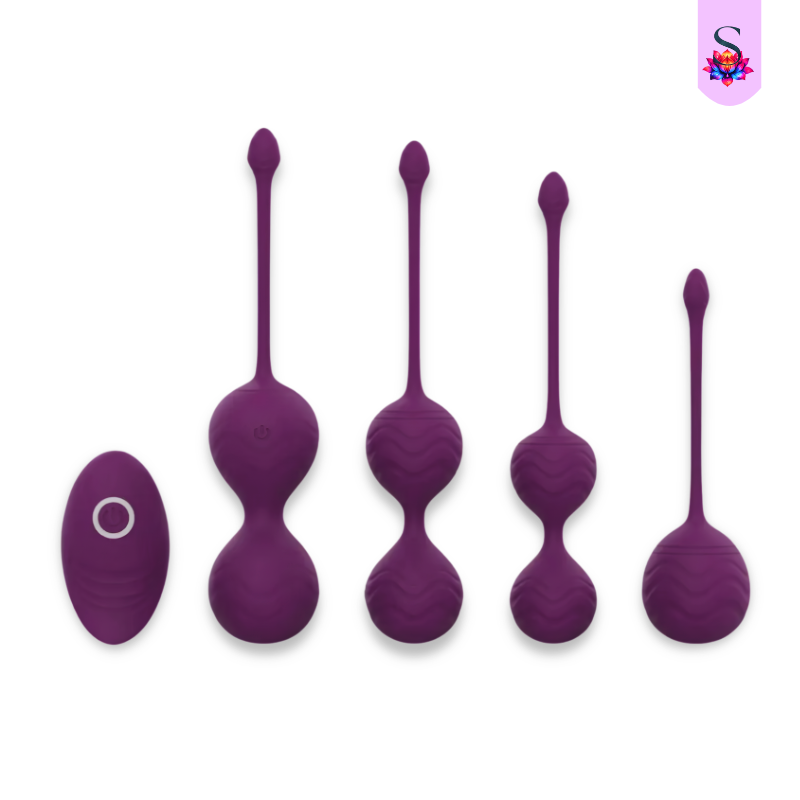 Kit Esferas de Pompoarismo - Com Controle Remoto
