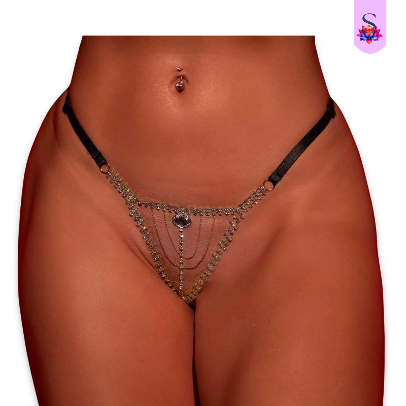 Fio Dental Strass Renda