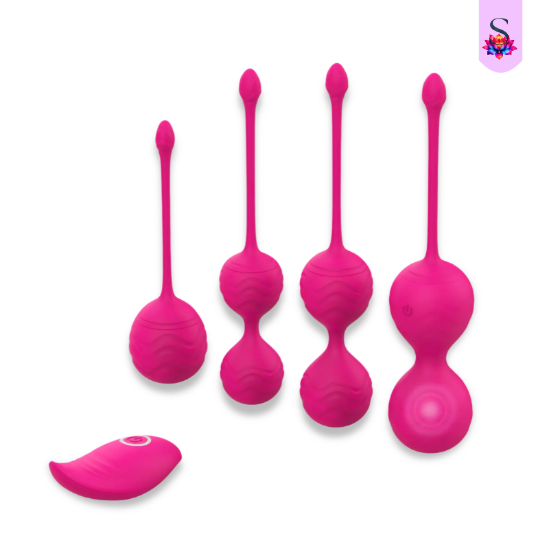 Kit Esferas de Pompoarismo - Com Controle Remoto