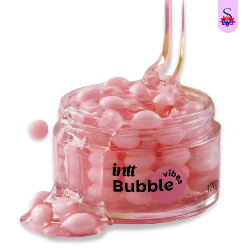Bubble Vibes 3 em 1 Lubrificante e Excitante com Esferas