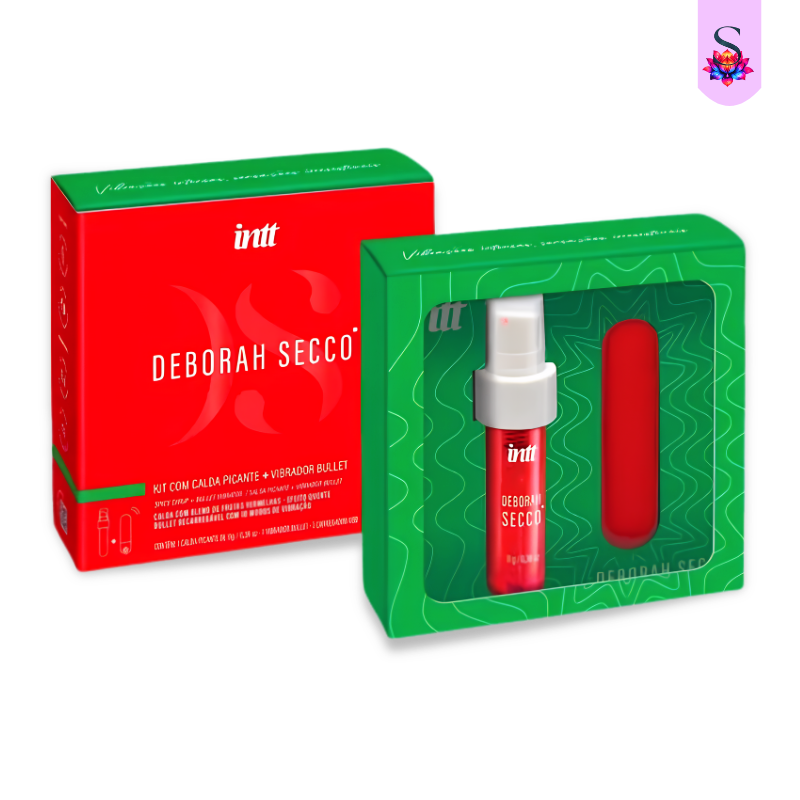 Kit Calda Picante + Vibro Bullet - Deborah Secco