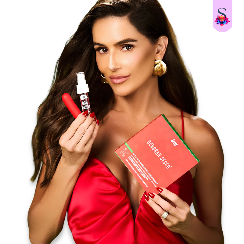 Kit Calda Picante + Vibro Bullet - Deborah Secco