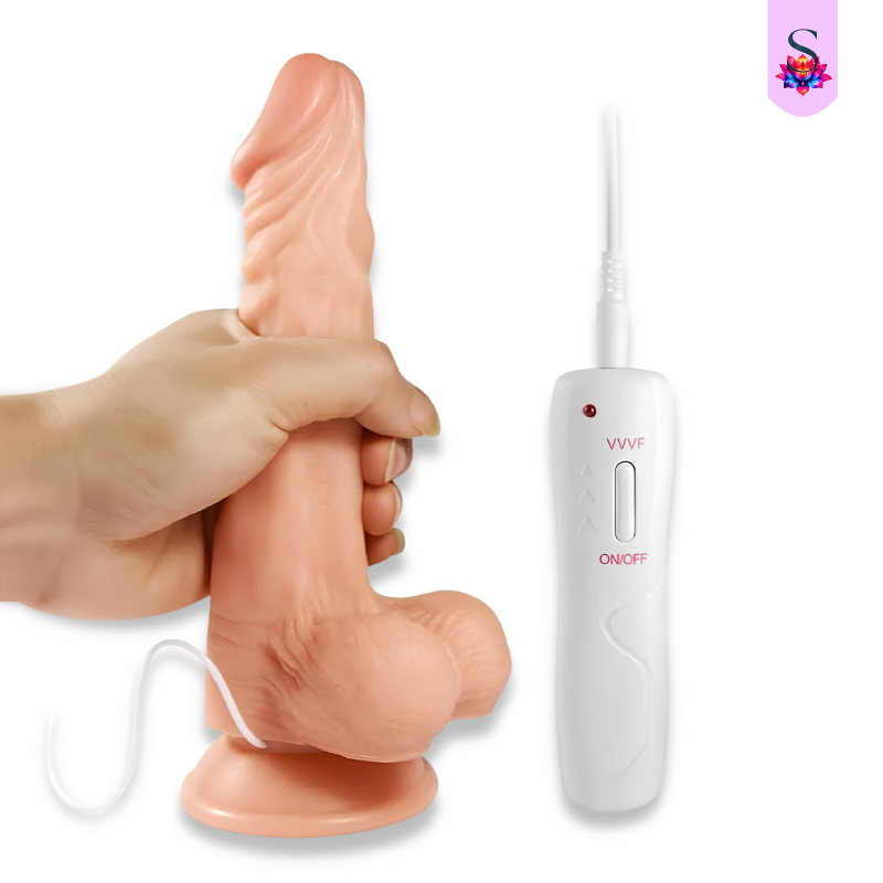 Dildo Com 10 Modos de Vibração
